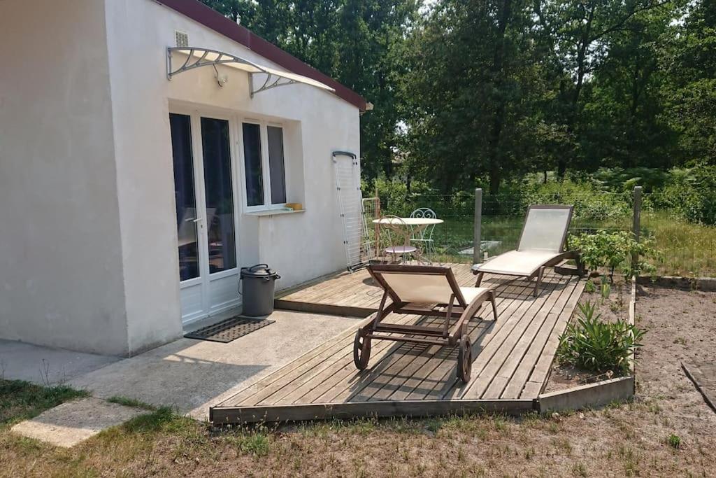 Studio Independant Villa Audenge Eksteriør billede